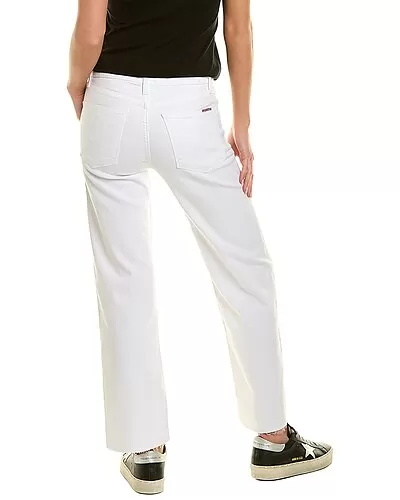 Rosalie White High-Rise Wide Leg Jean Women 2 Rosalie White High-Rise Wide Leg Jean Women - Image 2
