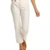 EILEEN FISHER Undyed Stretch Denim High-Waist Pant Women