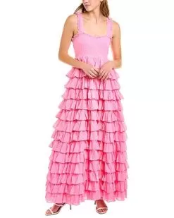 LoveShackFancy Idra Maxi Dress Women