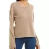 V-Neck Wool & Cashmere-Blend Sweater Women