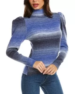 Puff Sleeve Wool-Blend Sweater Women