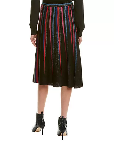 Metallic A-Line Skirt Women 2 Metallic A-Line Skirt Women - Image 2