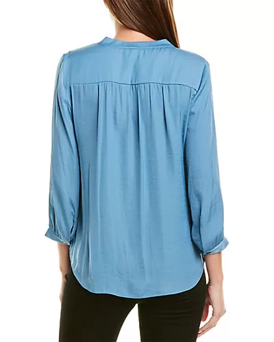 Vince Camuto Rumple V-Neck Top Women 2 Vince Camuto Rumple V-Neck Top Women - Image 2