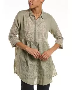Johnny Was Aubree Linen Tunic Women