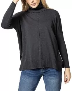 Oversized Turtleneck Sweater Women