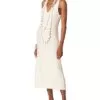 Carolina Herrera Spaghetti Strap Wool-Blend Midi Dress Women