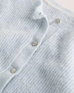 Boden Jewel Button Fluffy Wool & Alpaca-Blend Cardigan Women 6 Boden Jewel Button Fluffy Wool & Alpaca-Blend Cardigan Women -Fashion Clothing Store 1411955000 RLLD 3