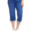 NYDJ Plus Marilyn Morena Crop Cuff Pant Jean Women