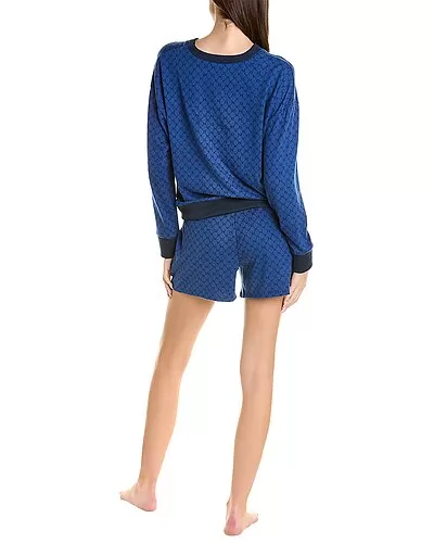 DKNY 2pc Top & Boxer Sleep Set Women 2 DKNY 2pc Top & Boxer Sleep Set Women - Image 2