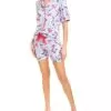 2pc Flora Short & Top Set Women