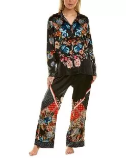 Johnny Was Orla Silk-Blend Lounge Set Women