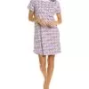 Quilted Hearts T-Shirt Dress Women
