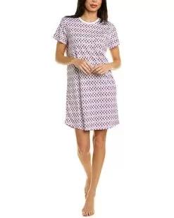 Quilted Hearts T-Shirt Dress Women