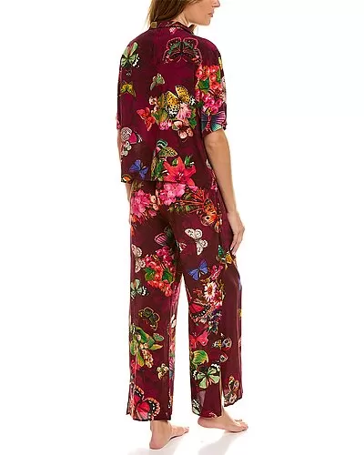 Johnny Was Brooklyn Silk Pant Set Women 2 Johnny Was Brooklyn Silk Pant Set Women - Image 2