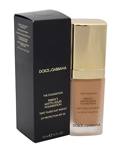 Dolce & Gabbana 1oz # 130 Warm Rose Perfect Matte Liquid Foundation SPF 20 Women 1 Dolce & Gabbana 1oz # 130 Warm Rose Perfect Matte Liquid Foundation SPF 20 Women