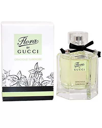 Flora By Gucci Gracious Tuberose 1.6oz Women's Eau De Toilette Spray 1 Flora By Gucci Gracious Tuberose 1.6oz Women's Eau De Toilette Spray
